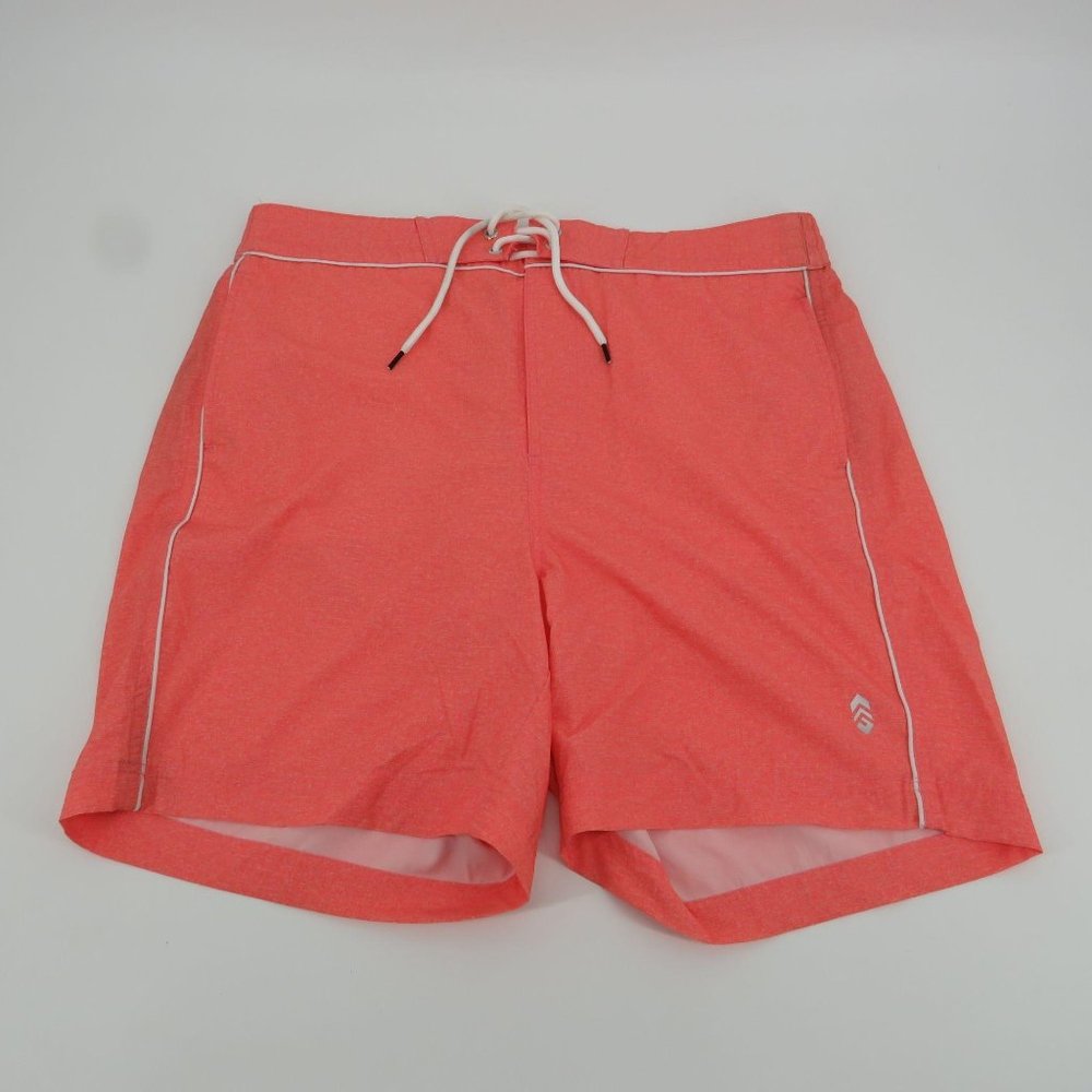 Free Country Men's Coral Stretch UPF+ Swim Trunks XL NWT $55